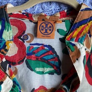 Tory Burch Flowered Blouse